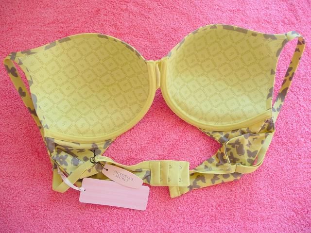   New with Tag Victorias Secret Biofit Demi Uplift Butterfly Print Bra