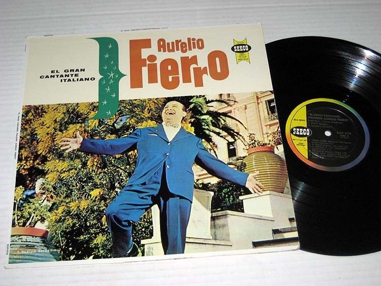 AURELIO FIERRO El Gran Cantante Italiano SEECO  