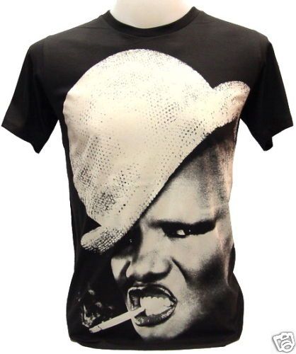 GRACE JONES 80s SuperModel Disco Punk Rock T Shirt XL  