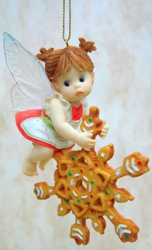 KITCHEN FAIRIES Fairy Mistletoe ENESCO Ornament 4023048  