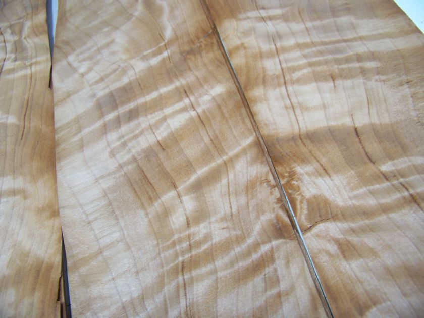 0948 Curly Redwood veneer 13 sqft  