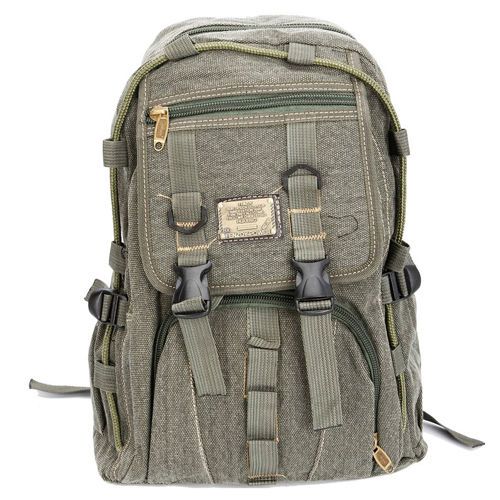 New Stylish Canvas Travelling Outdoor Men Backpack Bag School Bag 