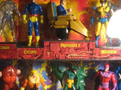 Dc MARVEL COMICS Ltd Ed MUTANT HALL OF FAME 10pc FIGURE SET  1993 