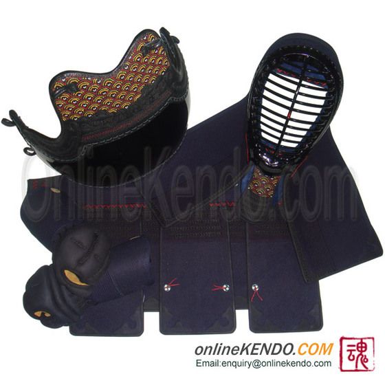 BM 06) 4mm Kendo Bogu Armor Wtih Black IBB MEN  