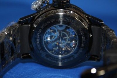 Mens Invicta 1091 Quinotaur Russian Diver Skeleton New  