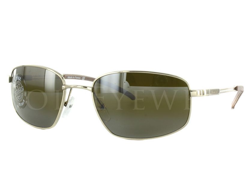 NEW Vuarnet VL 1141 L00Z 7184 Gold Skilynx Sunglasses  