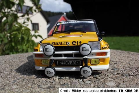   R5 Turbo Rallye Umbau Tuning Youngtimer 118 Alufelgen ATS  