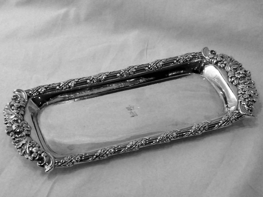 GEORGIAN SILVER SNUFFER TRAY SHEFFIELD 1818  