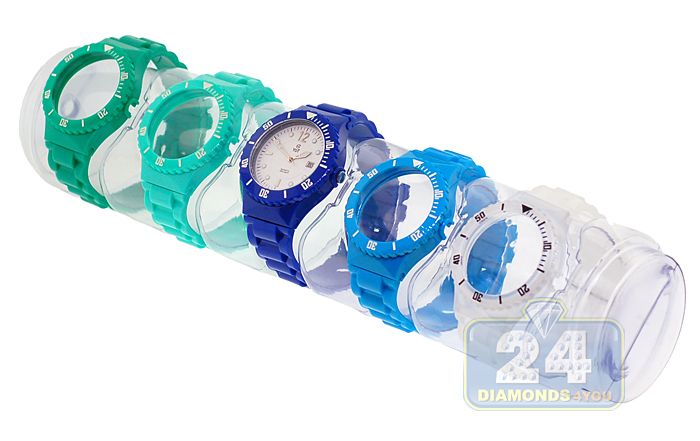 Pixel Moda YoT Toy Collection Unisex Plastic Watch BTGN (Extra Cases 