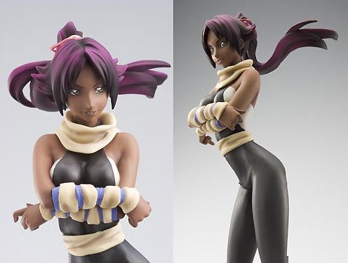 YORUICHI Bleach DARK PURPLE PONYTAIL clip cosplay WIG  