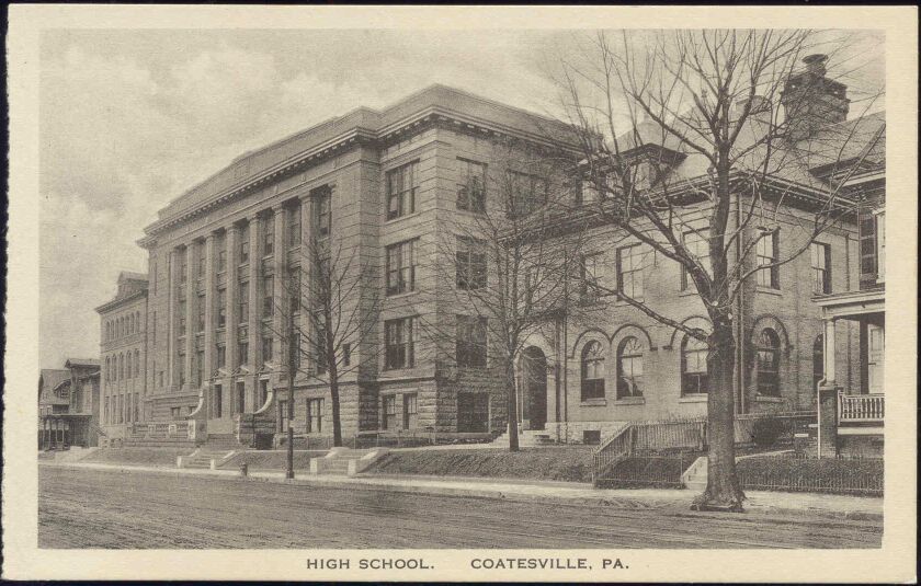 Coatesville, PA., High School (1930s)  