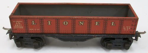 Lionel 2677 Tinplate Gondola 23922626776  