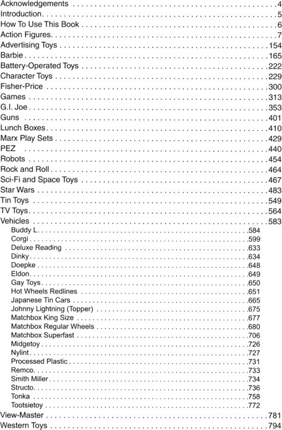 2010 Vintage Toys ID Guide 95,000 Prices 1950s 1990s  