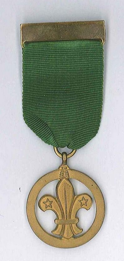 1940s United Kingdom (UK) / England Scout Leader Medal of Merit 