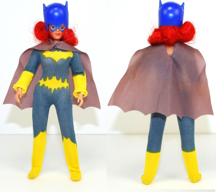 Mego 8 1970s WGSH Batman Pal BATGIRL SILKSCREEN Orig  