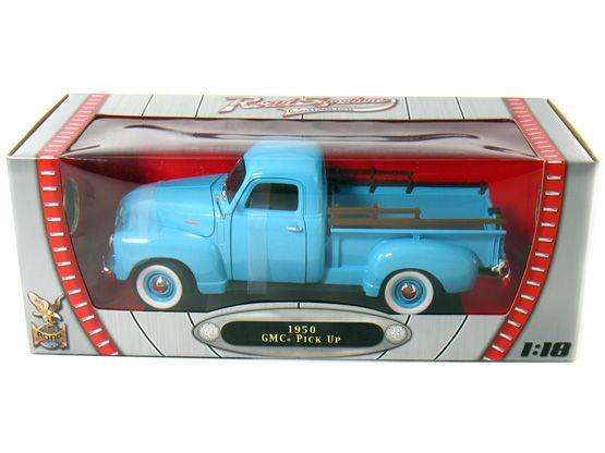 YAT MING 118 1950 GMC PICK UP DIECAST BABY BLUE  