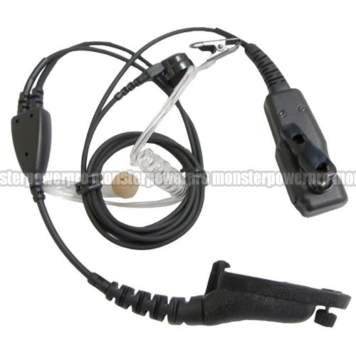 EARPIECE HEADSET MIC fr Motorola XPR6380 XPR6580 DP3400  