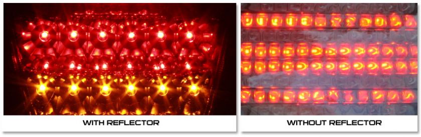 04 05 06 YAMAHA YZF R1 R 1 SMOKE LED TAIL LIGHT+SIGNALS SMOKE  