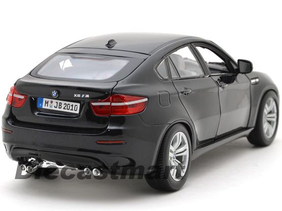 BbURAGO 118 2011 2012 BMW X6M SUV DIECAST BLACK  