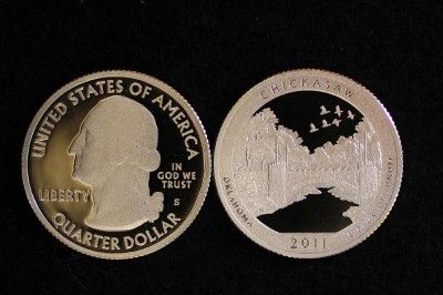 2011 90% SILVER PROOF DC VICKSBURG QUARTER  IN STOCK  