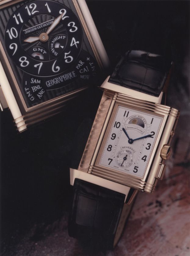 Jaeger LeCoultre Reverso Geographique in 18ct Gold New  