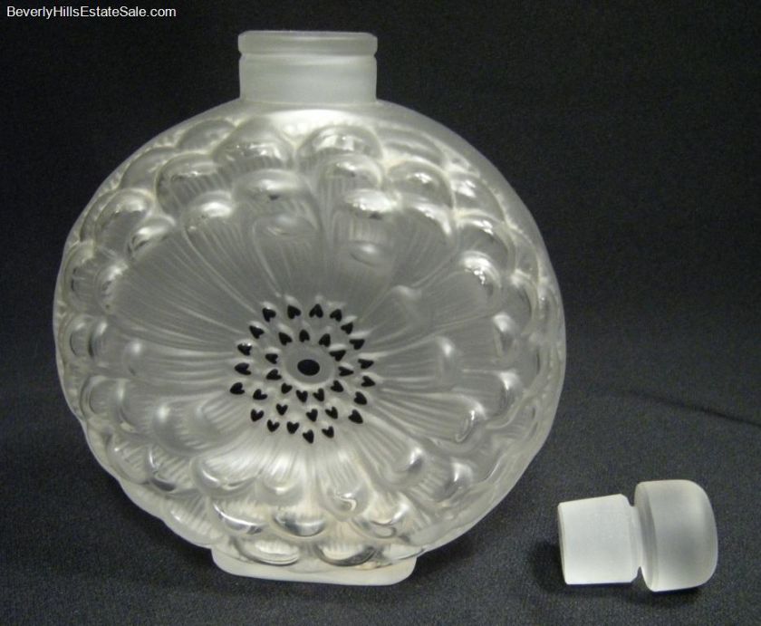 Lalique Dahlia #3 Perfume Bottle  