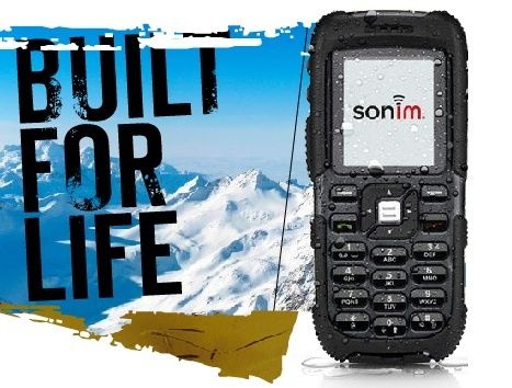 Black Sonim XP 1 Unlocked Rugged Outdoor Cell Phone  