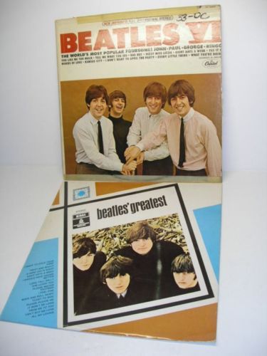 BEATLES GREATEST OMH 3001 HOLLAND & BEATLES VI ST2358  