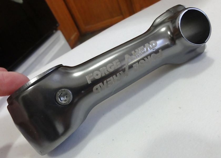 3T Forge ahead stem 120mm 26.0mm 1 1/8 gunmetal NOS  