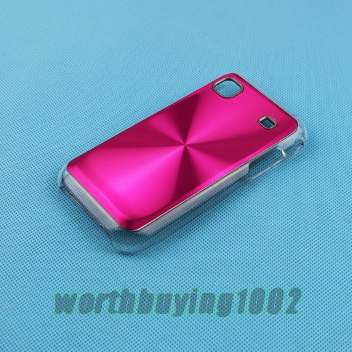 Rose Aluminum Metal Hard Case Samsung Galaxy S i9000  