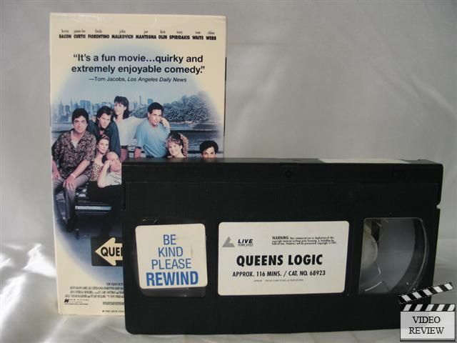 Queens Logic VHS Kevin Bacon, Jamie Lee Curtis 012236892335  