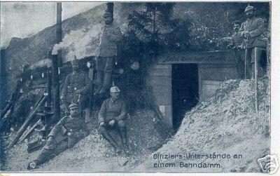 WORLD WAR I GERMAN OFFICERS WITH SPIKED HELMETS  