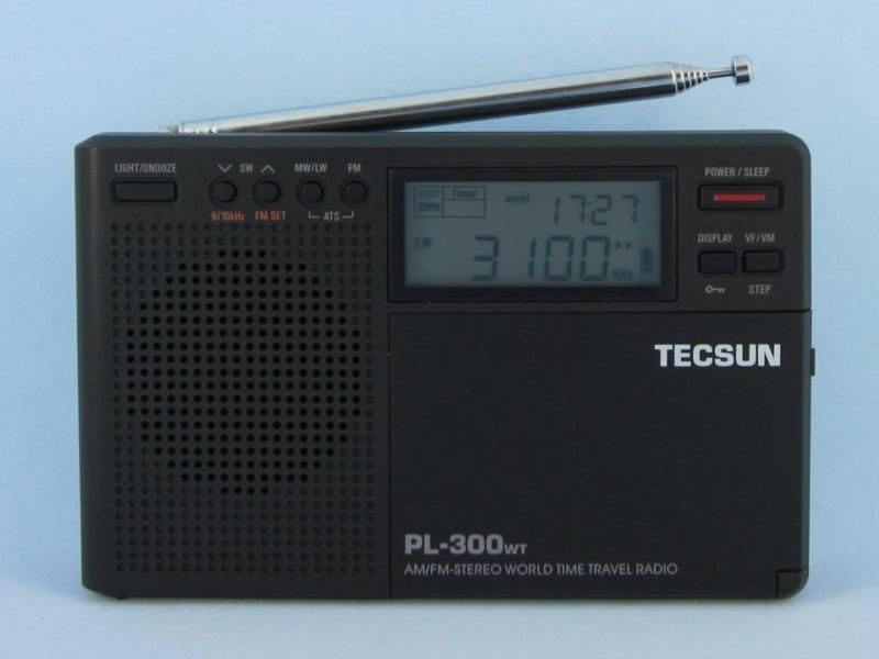 TECSUN PL 300WT Black DSP PLL FM Stereo AM. MW. Radio  