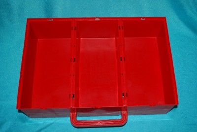   STORAGE BOX/CASE WITH 3 BASE PLATES 16x32/32x16 BLUE/GREEN CITY  