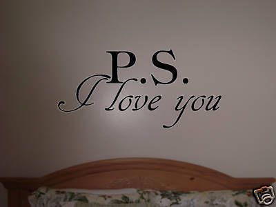 Love You Quote Vinyl Wall Lettering Words Art  