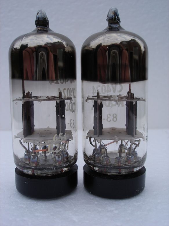 MULLARD 12AT7 ECC81 TUBES (NOS) MATCHED PAIR  