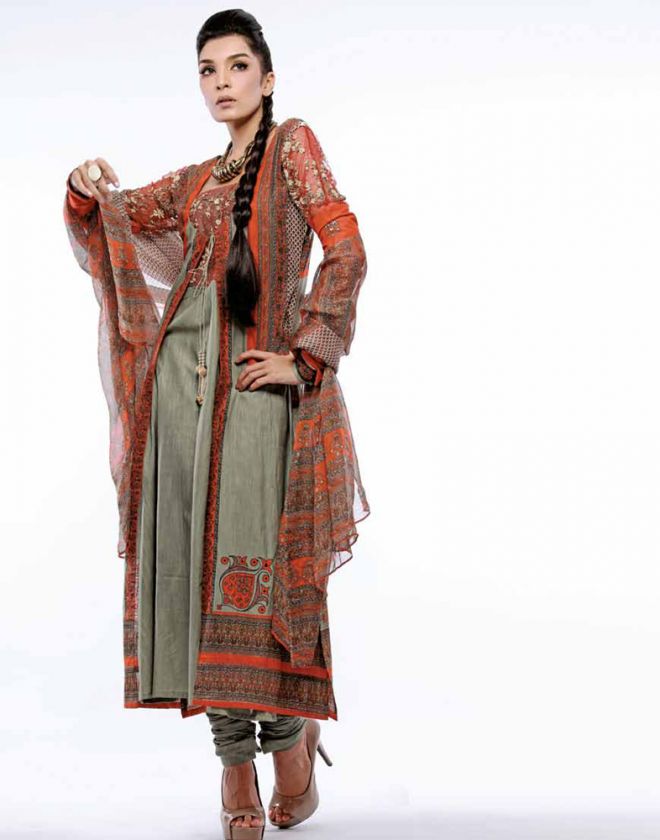   , brand new, 3 piece Gul Ahmed suit from their Winter 2011 range