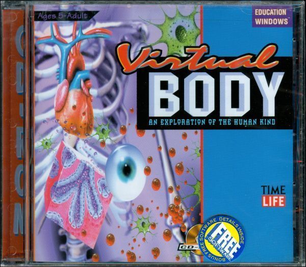   from Time Life Explore the Human Body for Windows 98 95 3.1 XP NEW