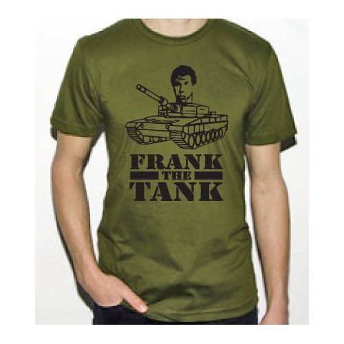 Frank the Tank Old School Mens T Shirt Will Ferrell  