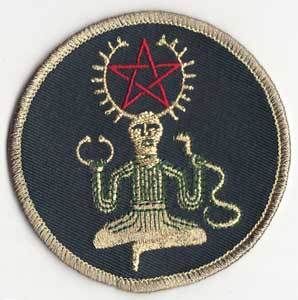 CERNUNNOS PATCH 3 diameter pagan wiccan  