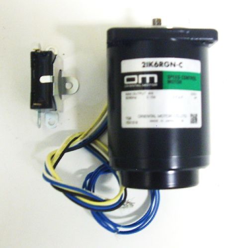 ORIENTAL MOTOR 2IK6RGN C 6W 200V 0.15A 4P SPEED CONTROL  