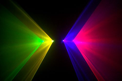 RGVY 4 Color DJ Laser Stage Light Club Party Disco DMX  