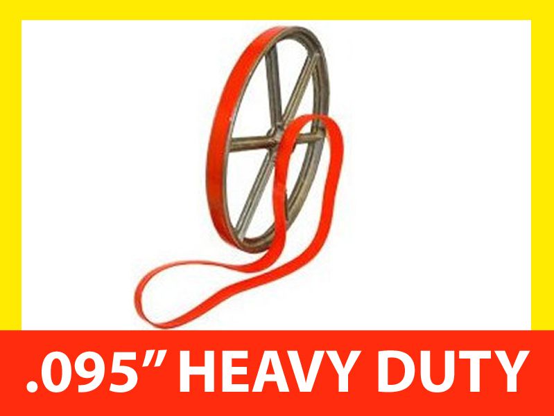 URETHANE BANDSAW TIRE SET WITH METAL CUTTING BELT FOR DELTA 16 MODEL 