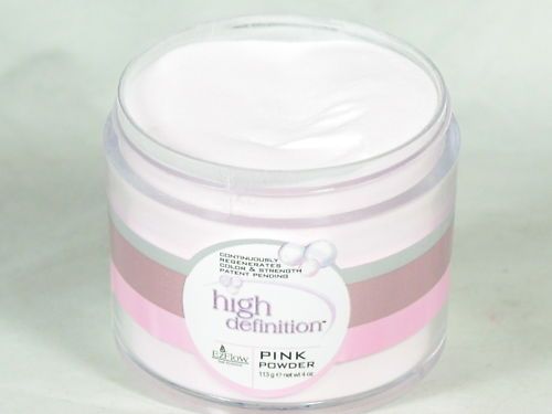 EzFlow Acrylic Nail Powder HD High Definition PINK 4oz  