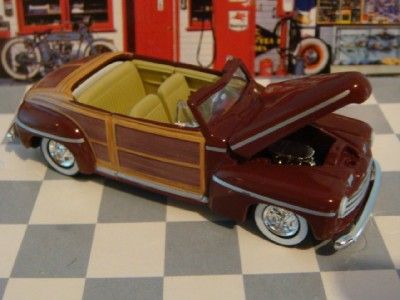 Hot Wheels 46 Ford Sportsman Woody Convert 1/64 Limited Edit 4 