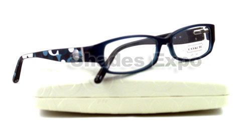 NEW COACH EYEGLASSES CC 844 BLUE TEAL BERNICE AUTH  