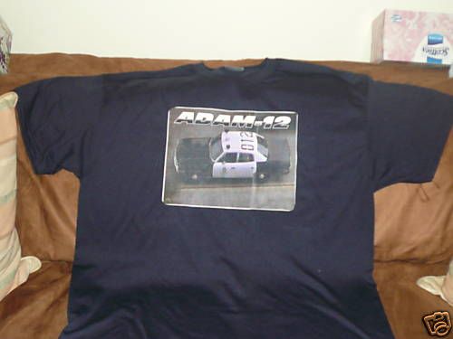 HOT MARTIN MILNER AND KENT MCCORD ADAM 12 T SHIRT  