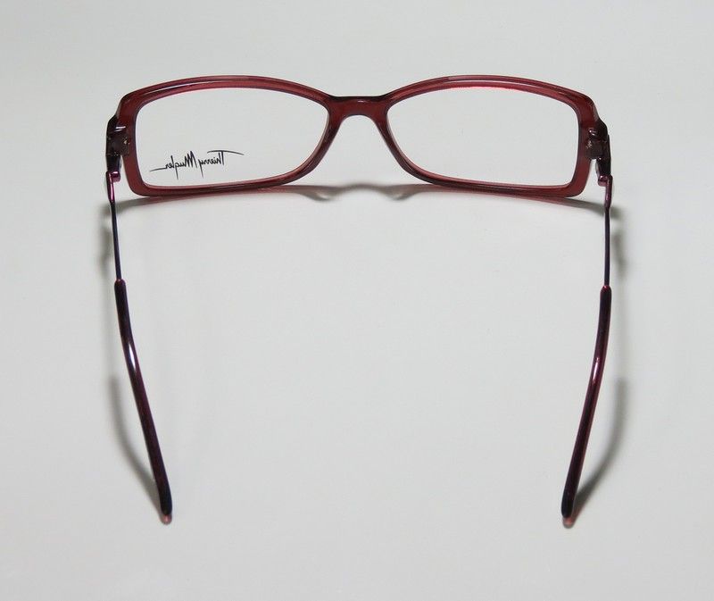 NEW THIERRY MUGLER 9117 53 15 135 VISION BURGUNDY EYEGLASS/GLASSES 