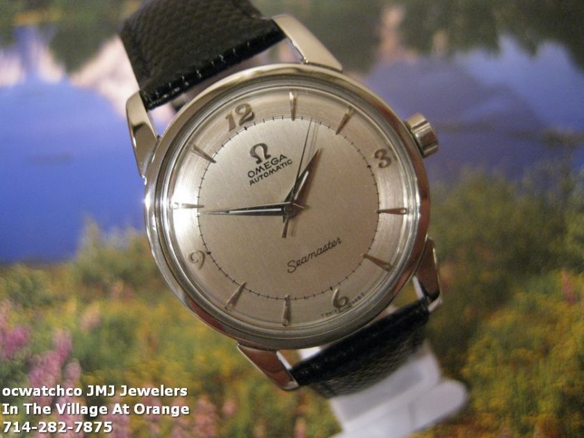 Vintage 1956 Mans OMEGA Seamaster Automatic Beefy Lugs ,  