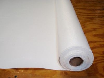 yds of Bright White Marine/Boat Upholstery Vinyl  